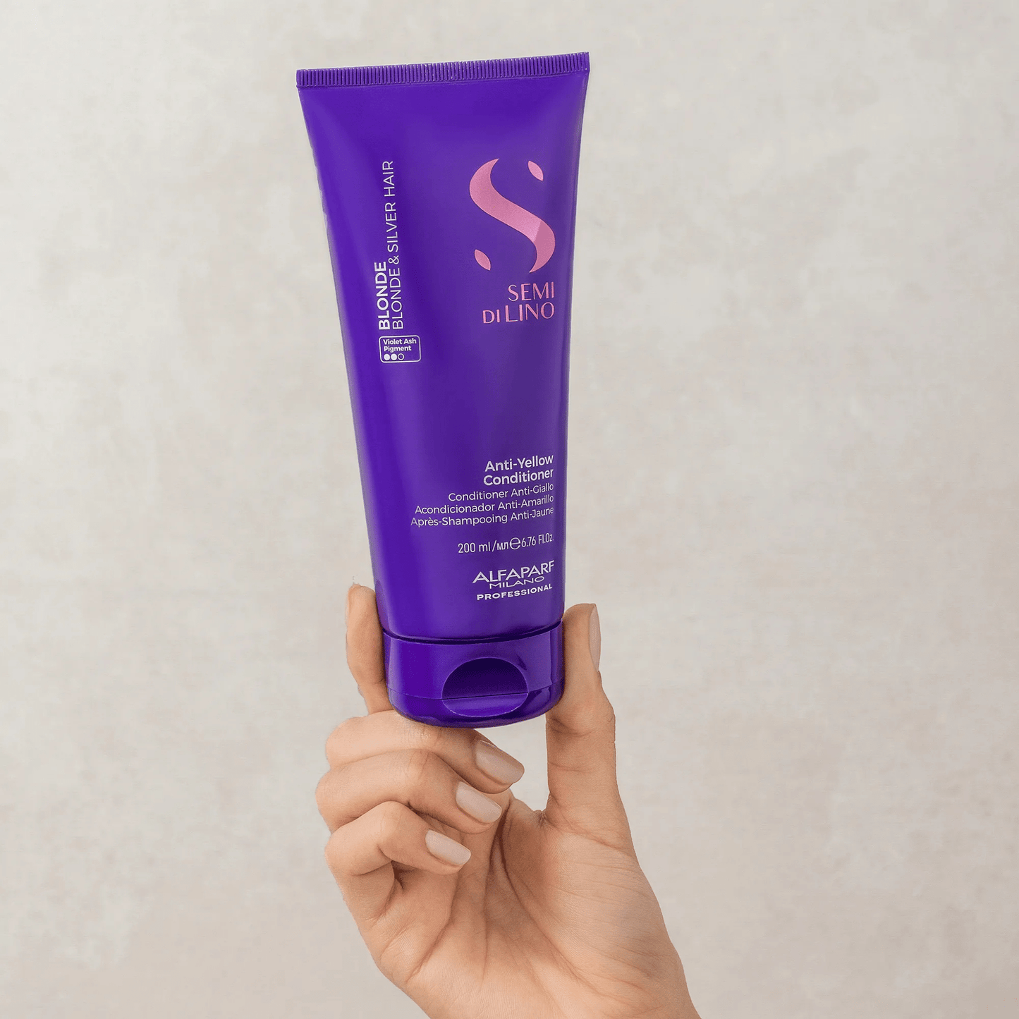 Alfaparf Anti-Yellow Conditioner 200 ml best shampoo and conditioner for frizzy