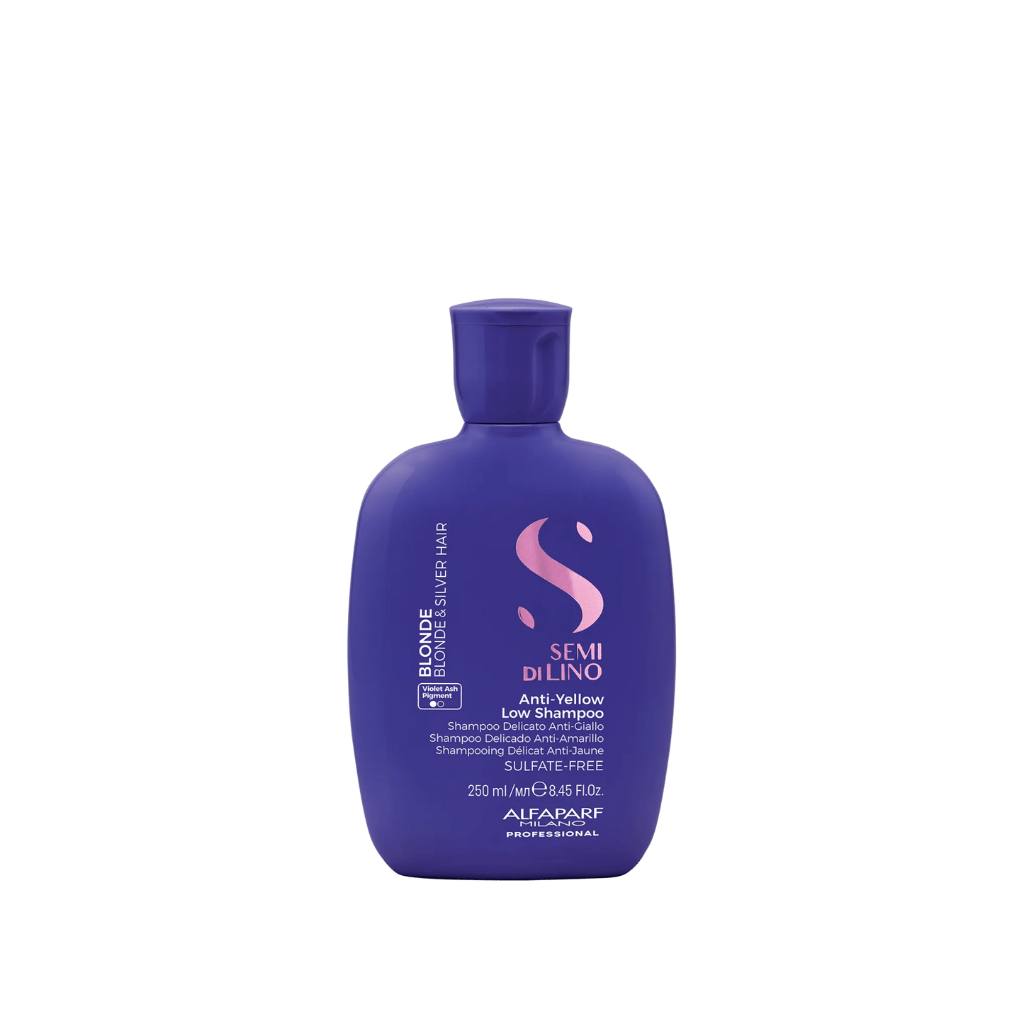 Alfaparf Anti-Yellow Low Shampoo best shampoo and conditioner for frizzy