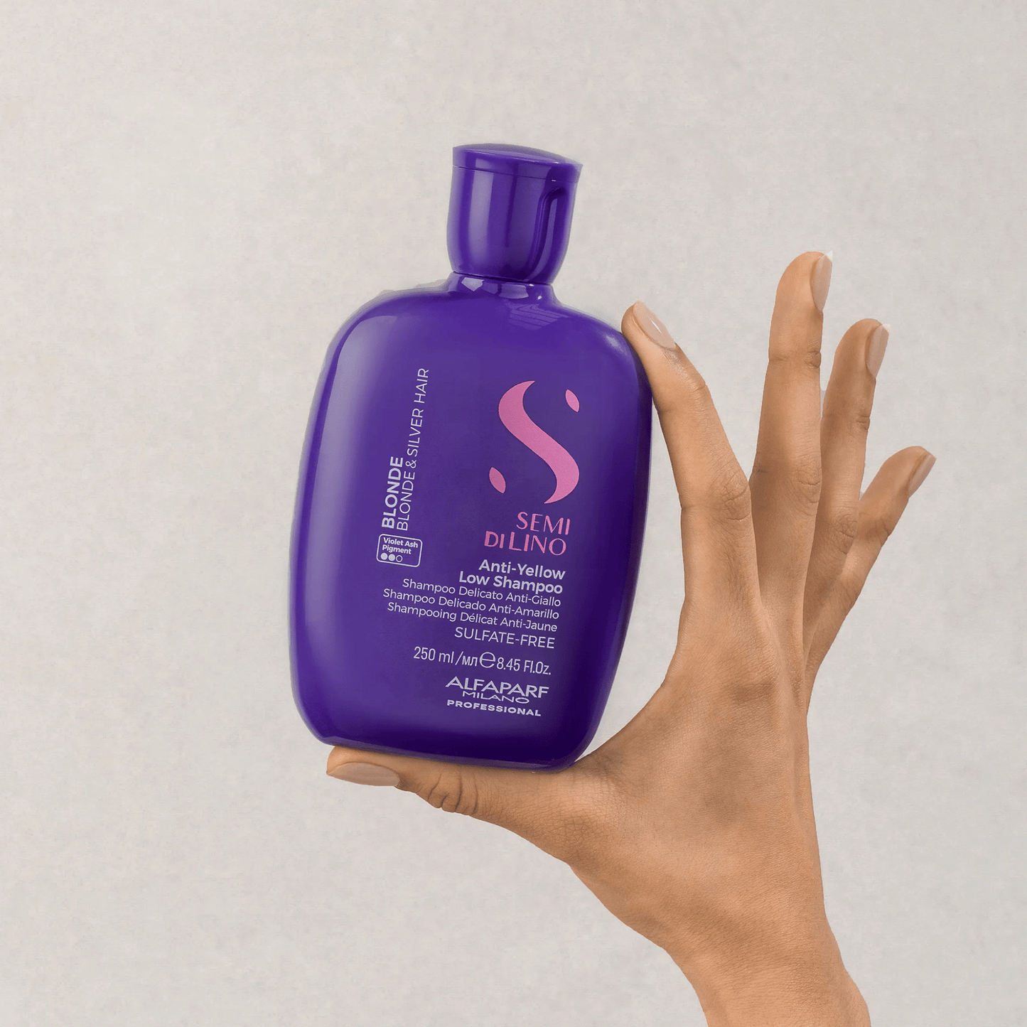 Alfaparf Anti-Yellow Low Shampoo best shampoo and conditioner for frizzy