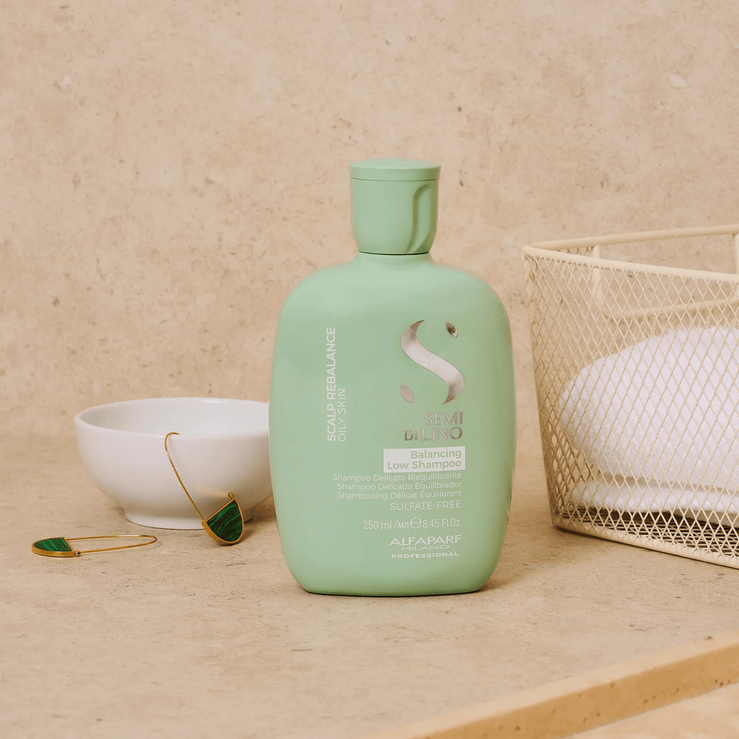 Alfaparf Scalp Rebalance Oily Skin BALANCING LOW SHAMPOO best shampoo and conditioner for frizzy