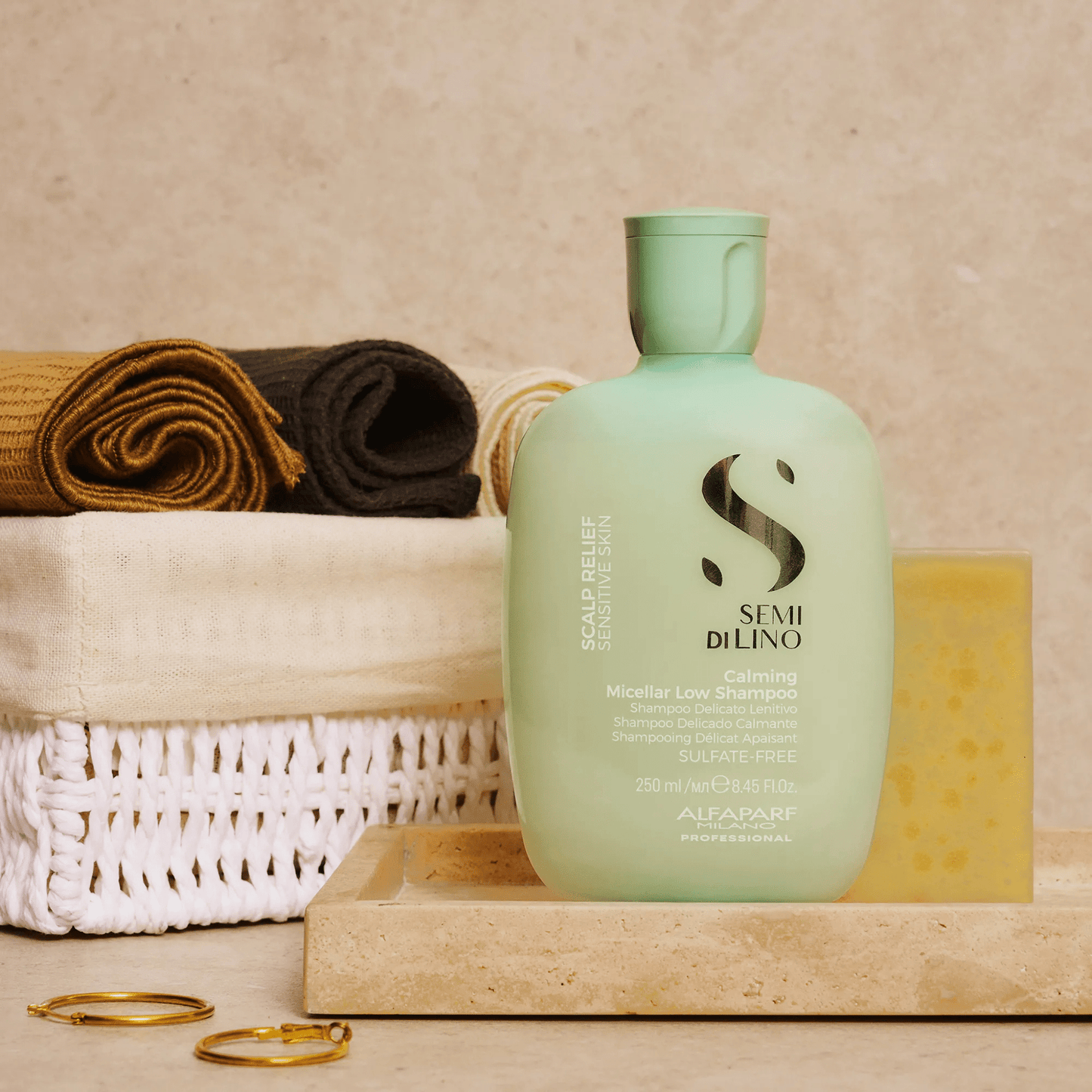 Alfaparf Scalp Relief Sensitive Skin Calming Micellar Low Shampoo best shampoo and conditioner for frizzy