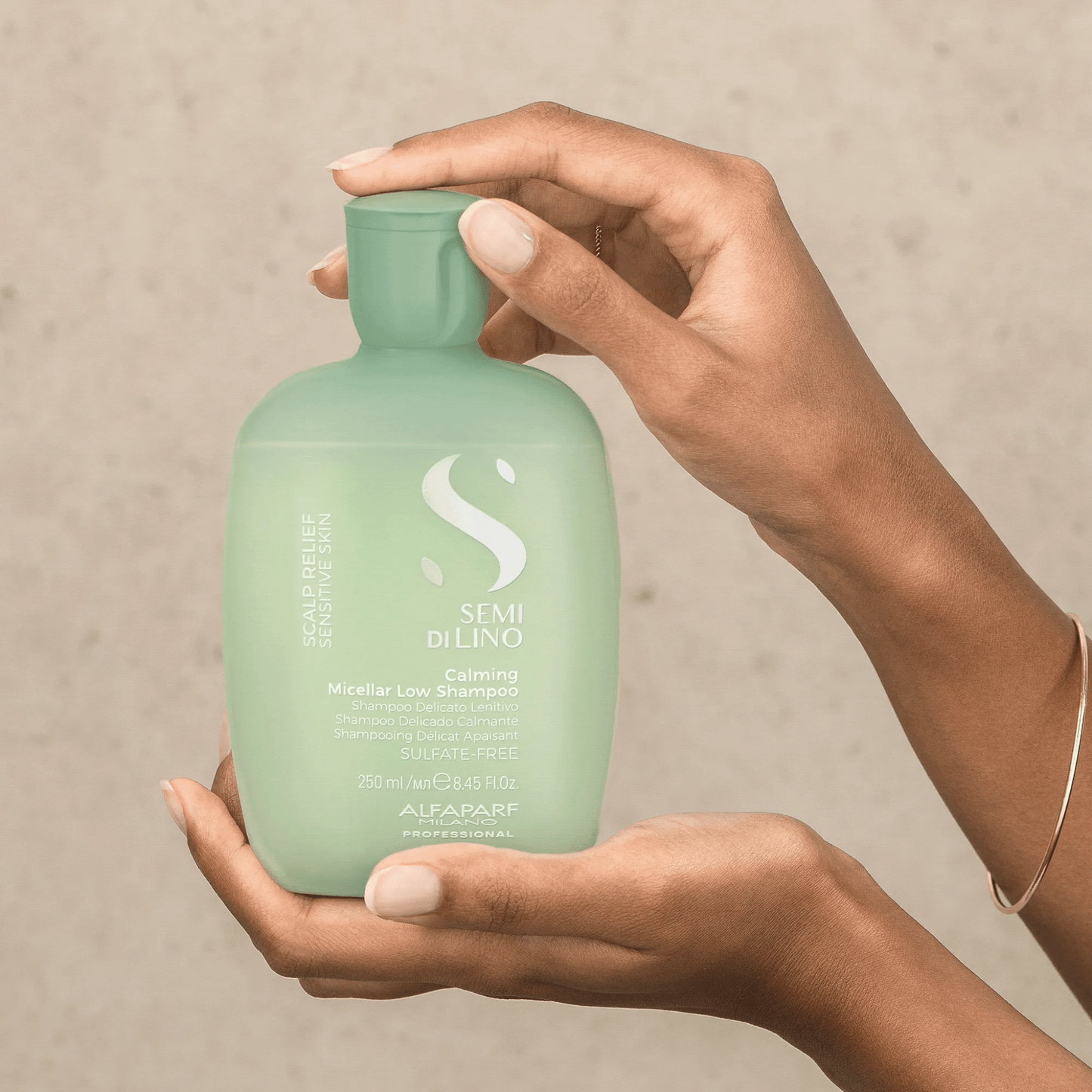 Alfaparf Scalp Relief Sensitive Skin Calming Micellar Low Shampoo best shampoo and conditioner for frizzy