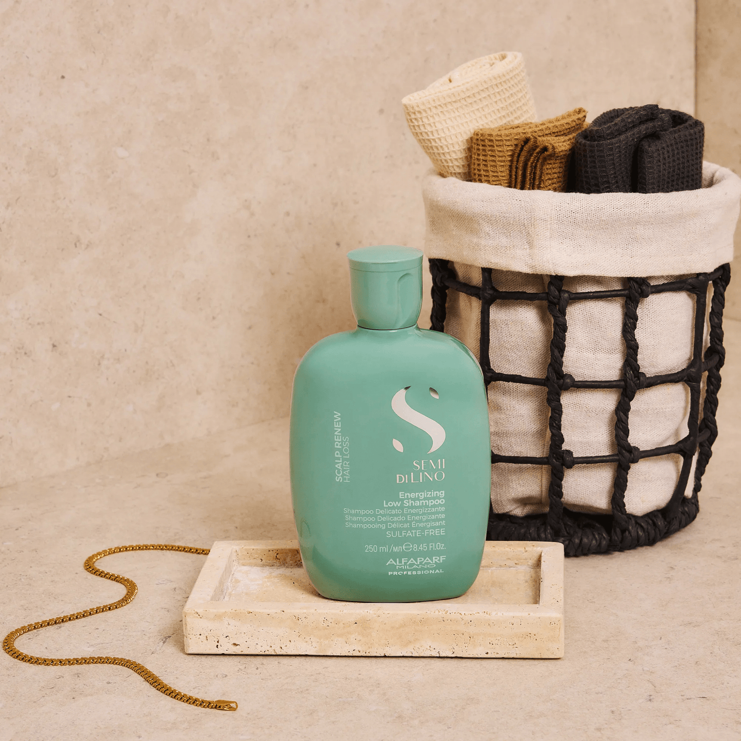 Alfaparf Scalp Renew Hair Loss Energizing Low Shampoo best shampoo and conditioner for frizzy