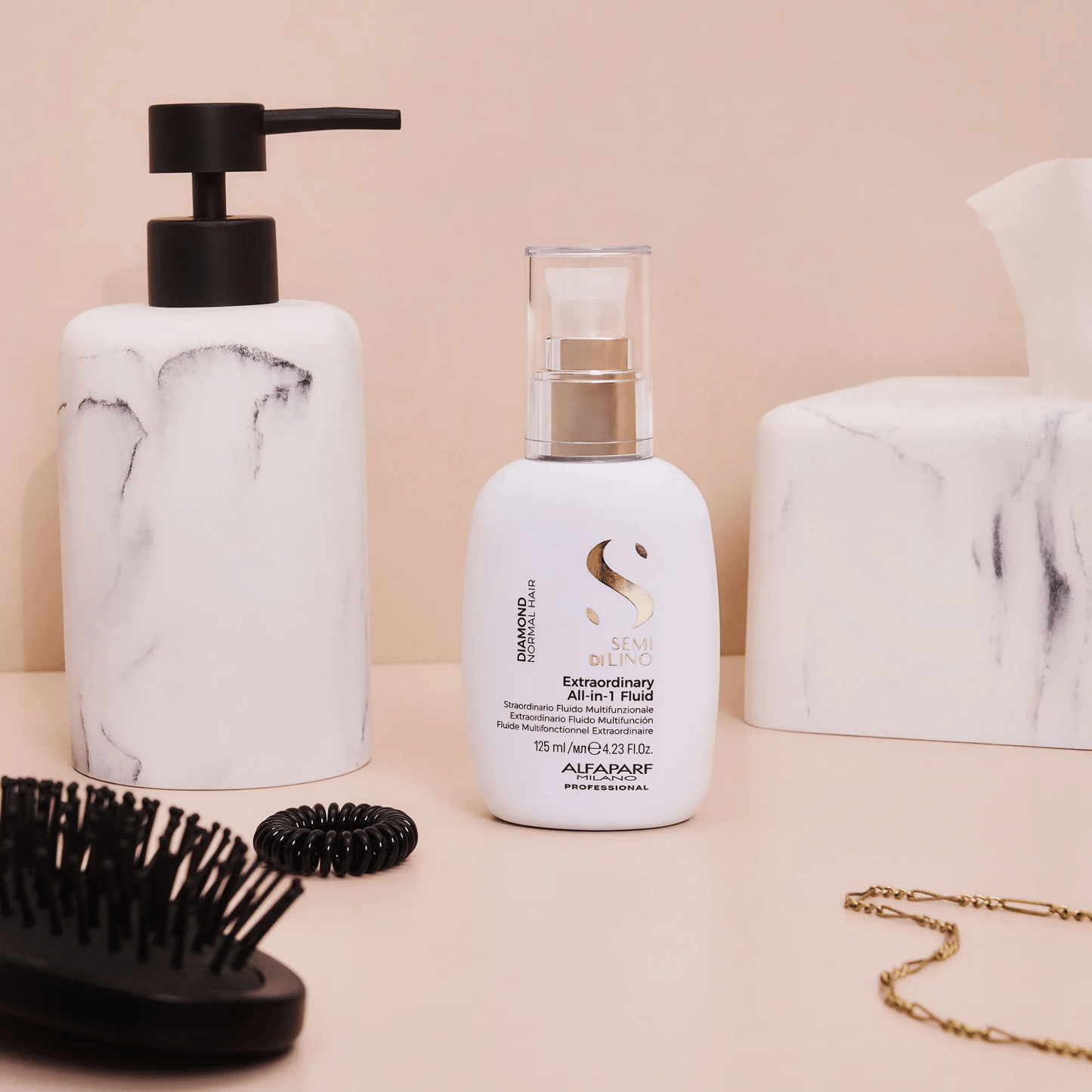 AlfaParf Semi Di Lino Diamond Extraordinary All-in-1 Fluid (For All Hair Types) 125ml best shampoo and conditioner for frizzy