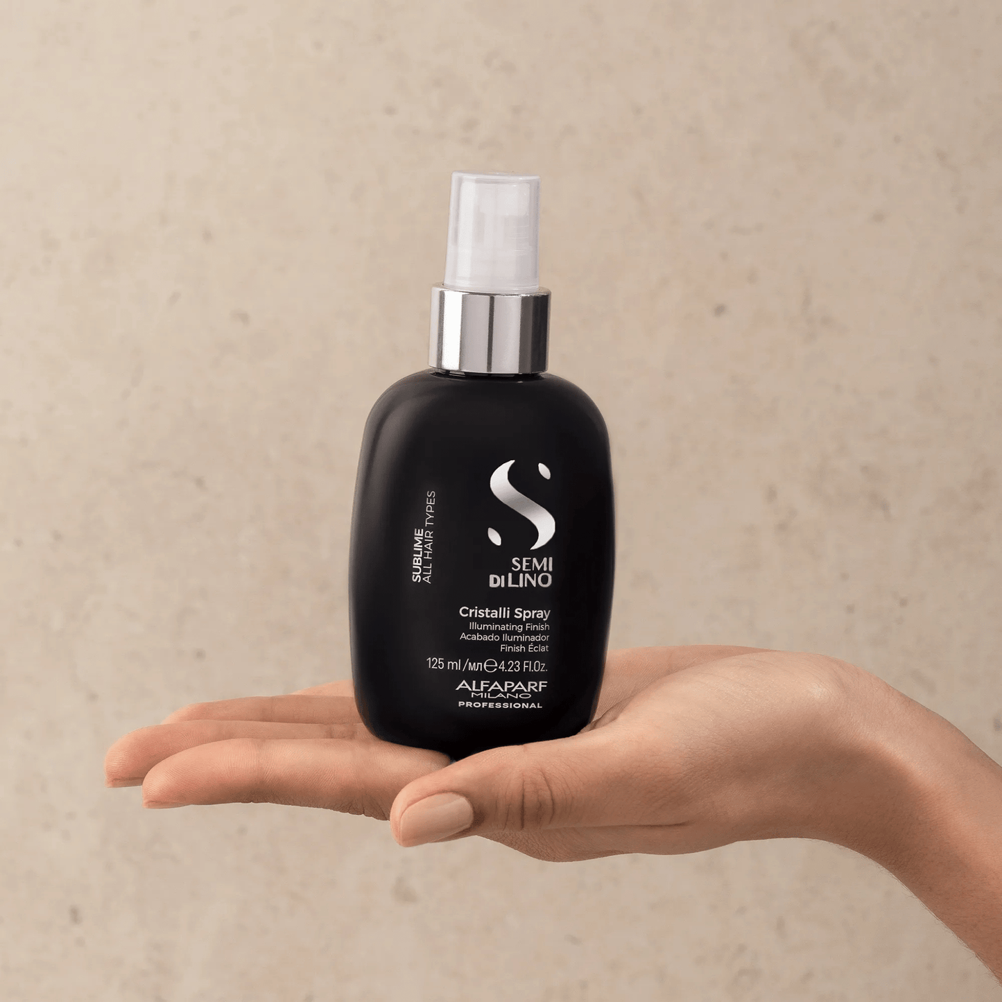 Alfaparf Semi Di Lino Sublime Cristalli Spray 125ml best shampoo and conditioner for frizzy