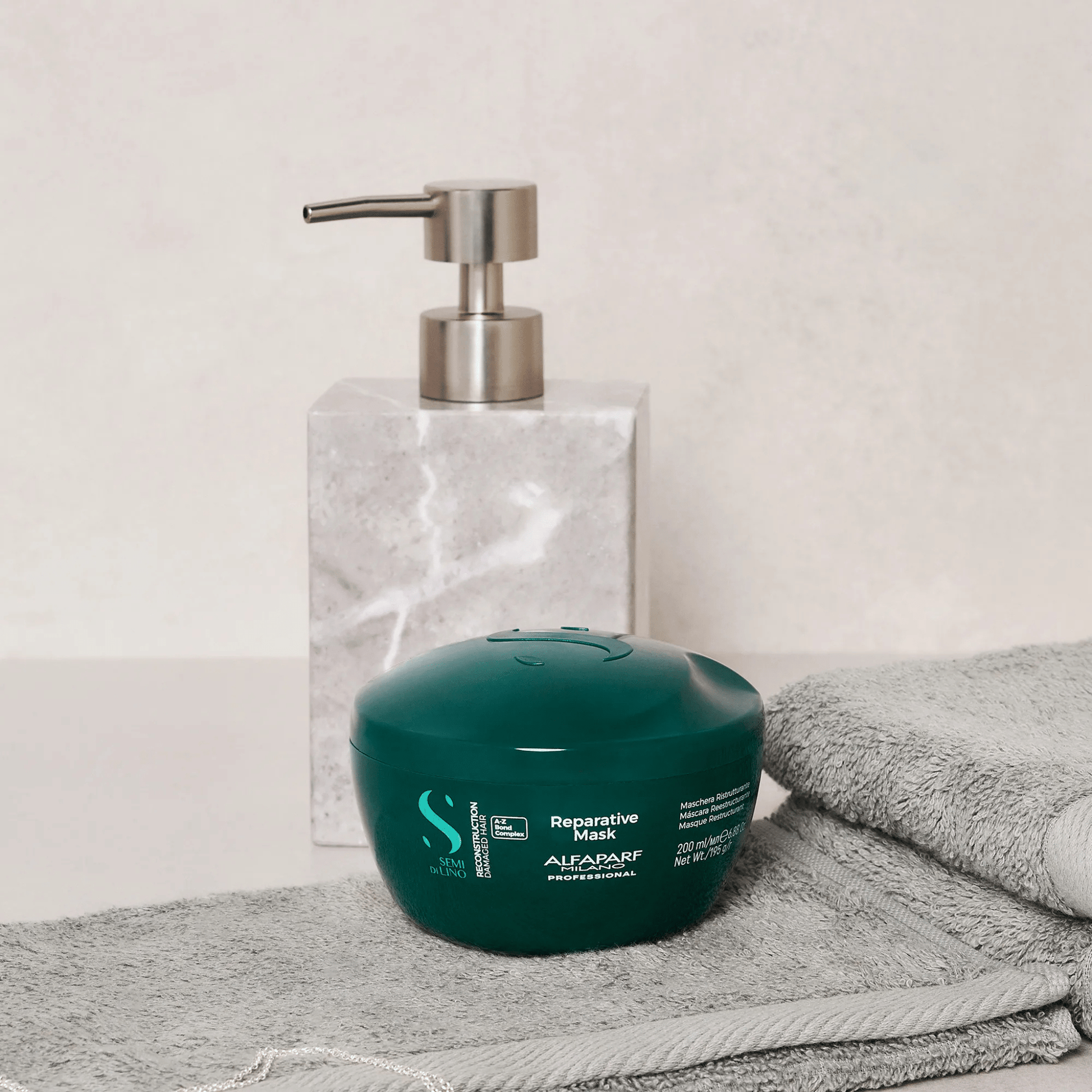 AlfaParf Semi Di Lino Reconstruction Reparative Mask (For Damaged Hair) best shampoo and conditioner for frizzy 