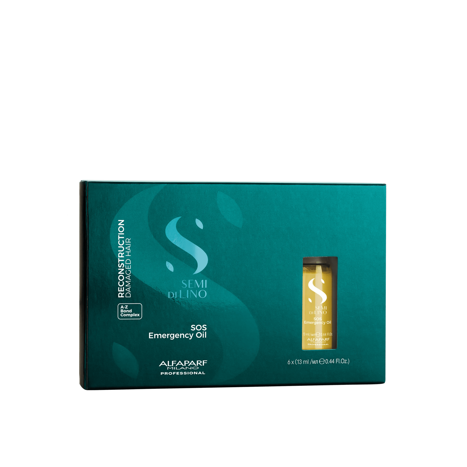 Alfaparf Semi Di Lino Reconstruction Reparative SOS Emergency Oil 6x13ml best shampoo and conditioner for frizzy 