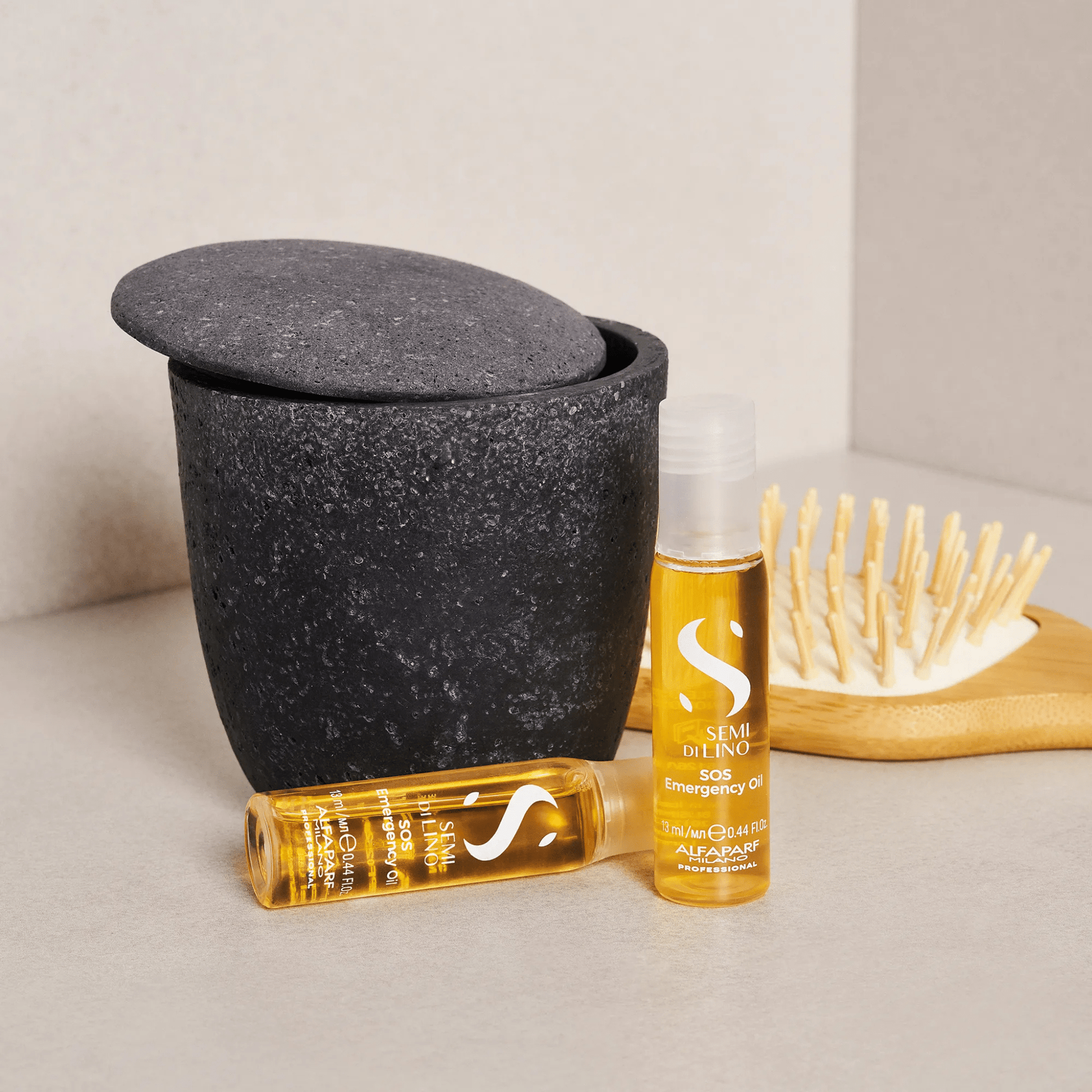 Alfaparf Semi Di Lino Reconstruction Reparative SOS Emergency Oil 6x13ml best shampoo and conditioner for frizzy 