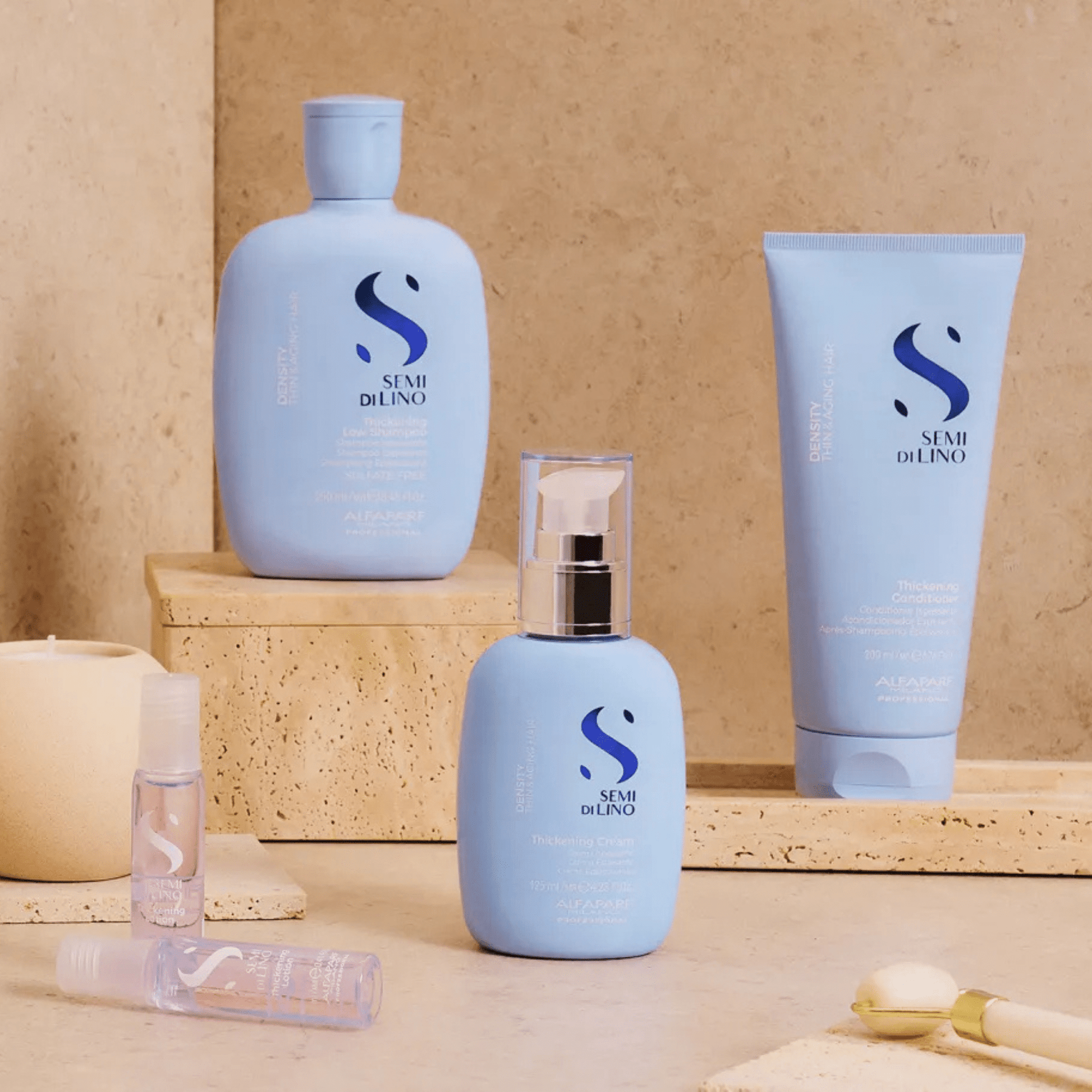 Alfaparf - Thickening Hair Care Bundle best shampoo and conditioner for frizzy 