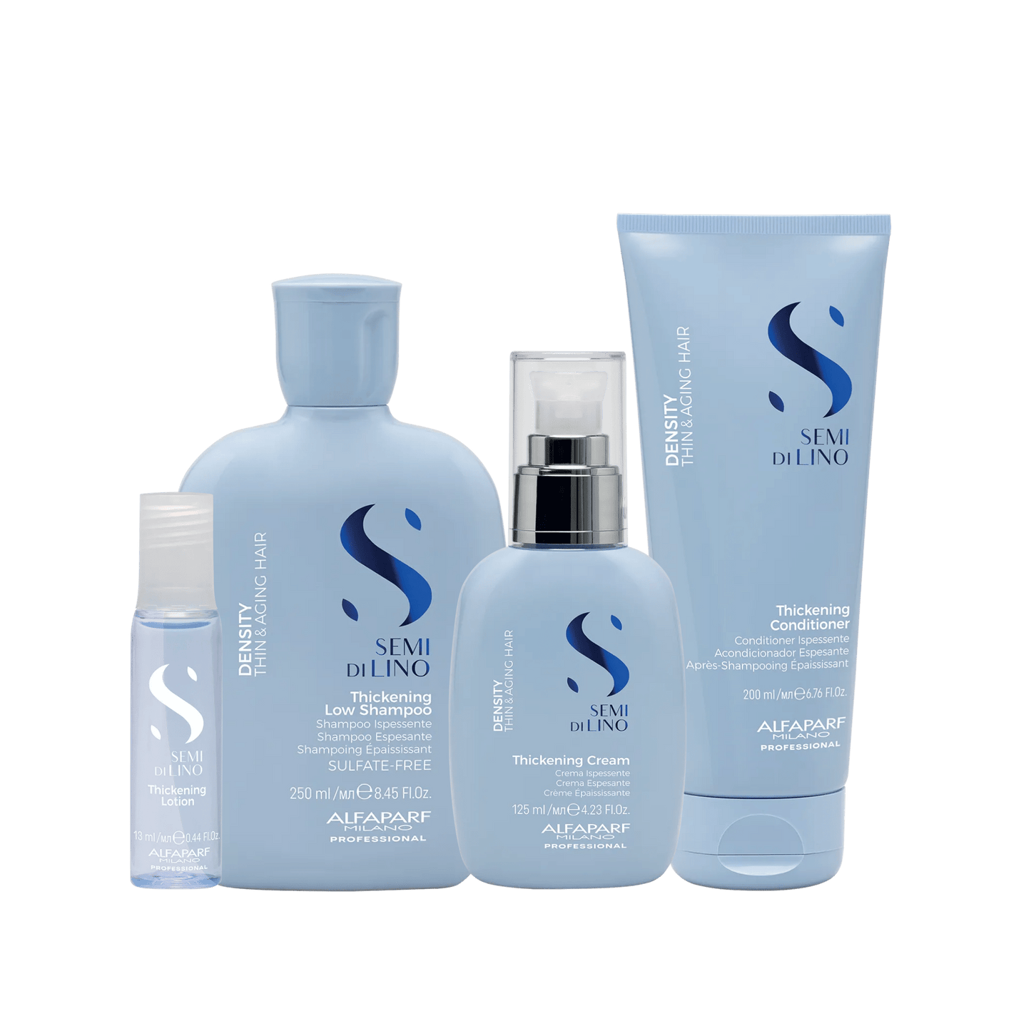 Alfaparf - Thickening Hair Care Bundle best shampoo and conditioner for frizzy 
