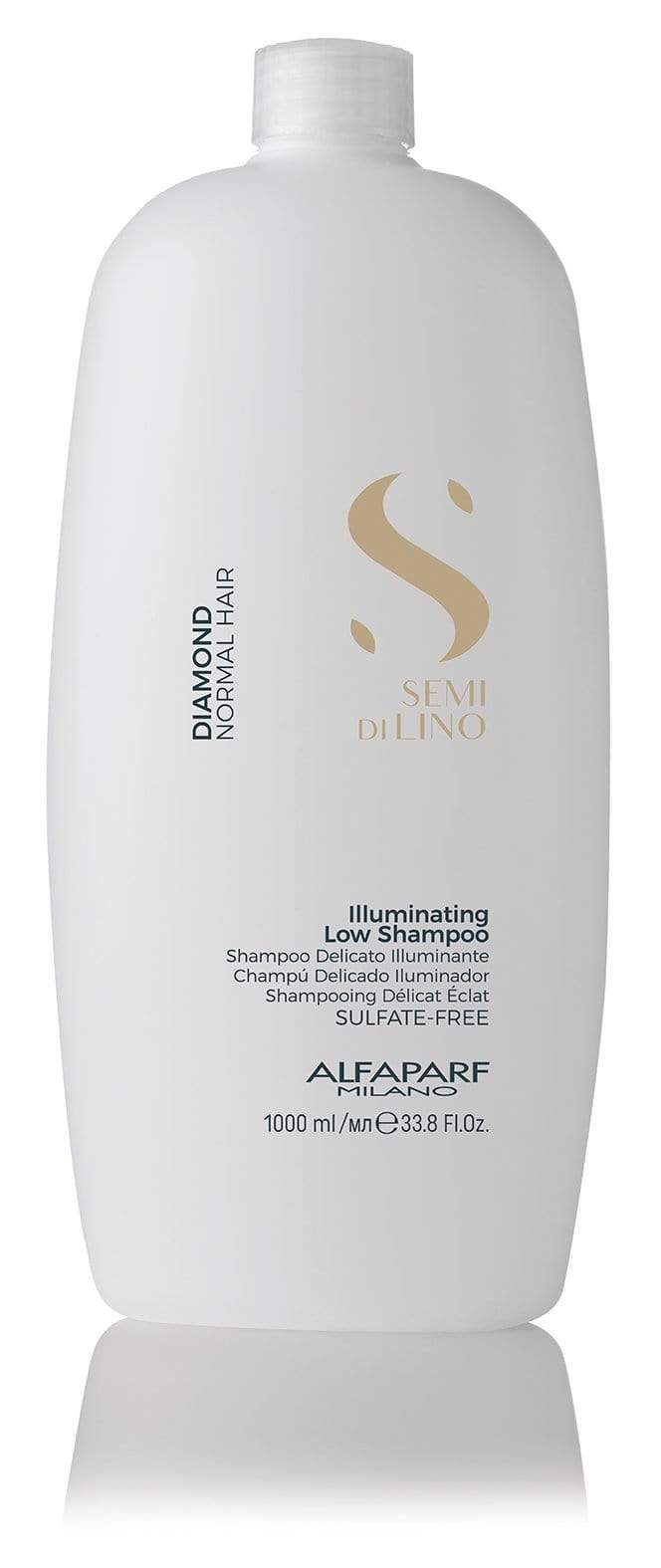 AlfaParf Semi Di Lino Diamond Illuminating Shampoo 250ml-1liter best shampoo and conditioner for frizzy 