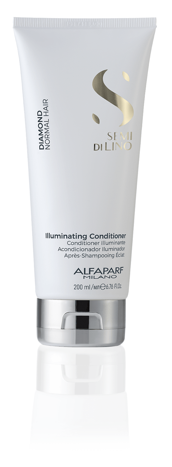 AlfaParf Semi Di Lino Diamond Illuminating Conditioner 200ml-1liter best shampoo and conditioner for frizzy 