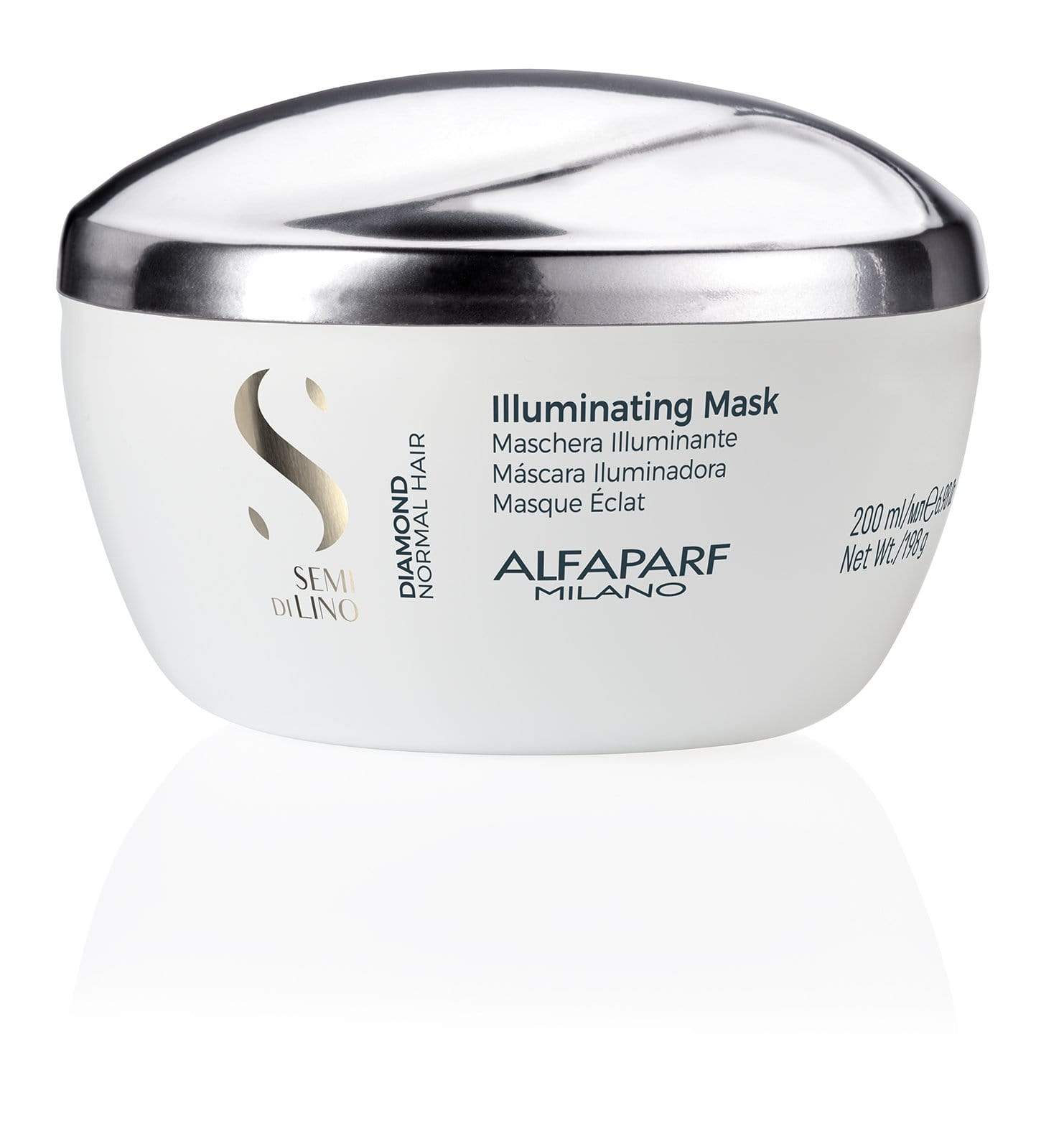 AlfaParf Semi Di Lino Diamond Illuminating Mask 200ml-500ml best shampoo and conditioner for frizzy 