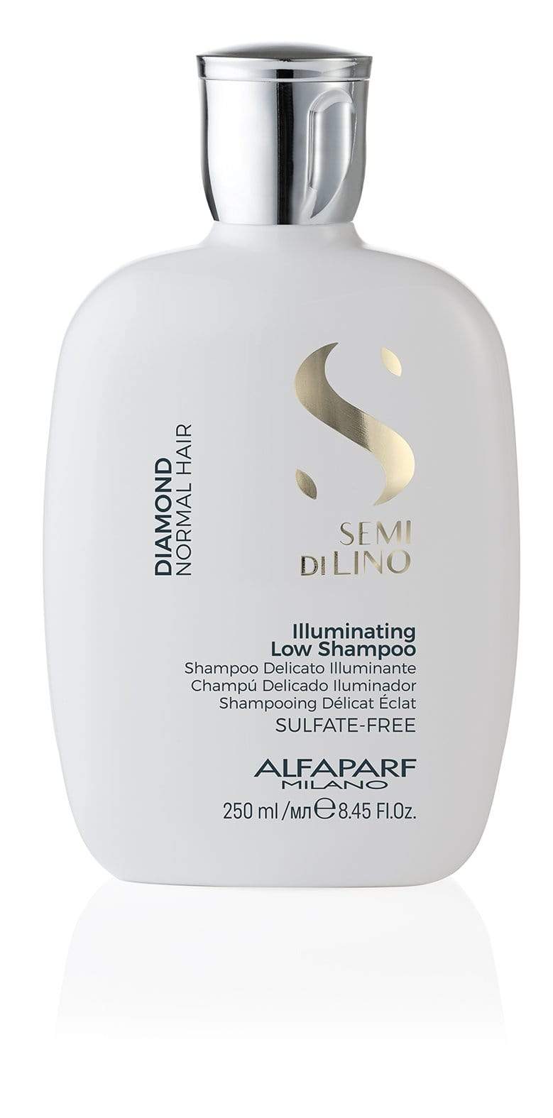 AlfaParf Semi Di Lino Diamond Illuminating Shampoo 250ml-1liter best shampoo and conditioner for frizzy 