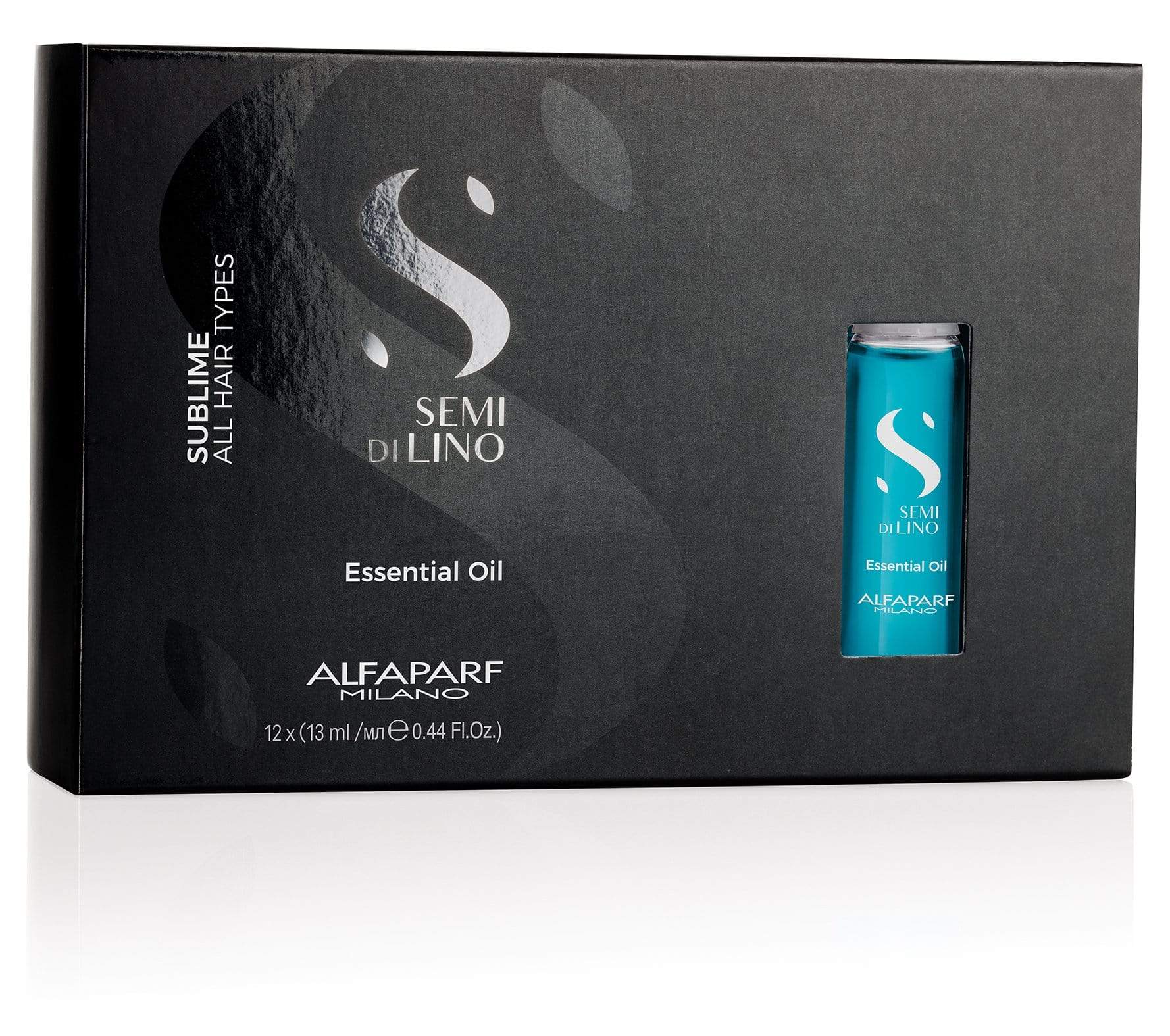 AlfaParf Semi Di Lino Diamond Illuminating Essential Oil Lotion 12x13ml vials best shampoo and conditioner for frizzy 